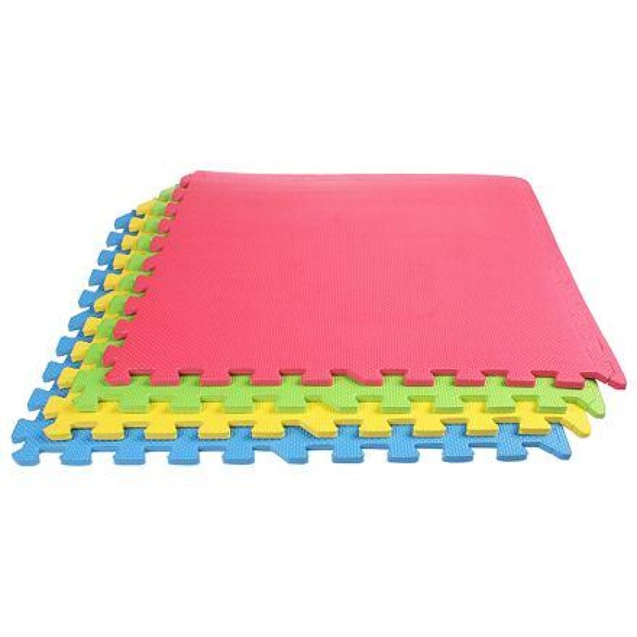 Merco Colored Puzzle fitness podložka mix barev - main (0)