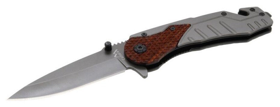 Cattara Nůž zavírací WOOD s pojistkou 21cm - main (0)