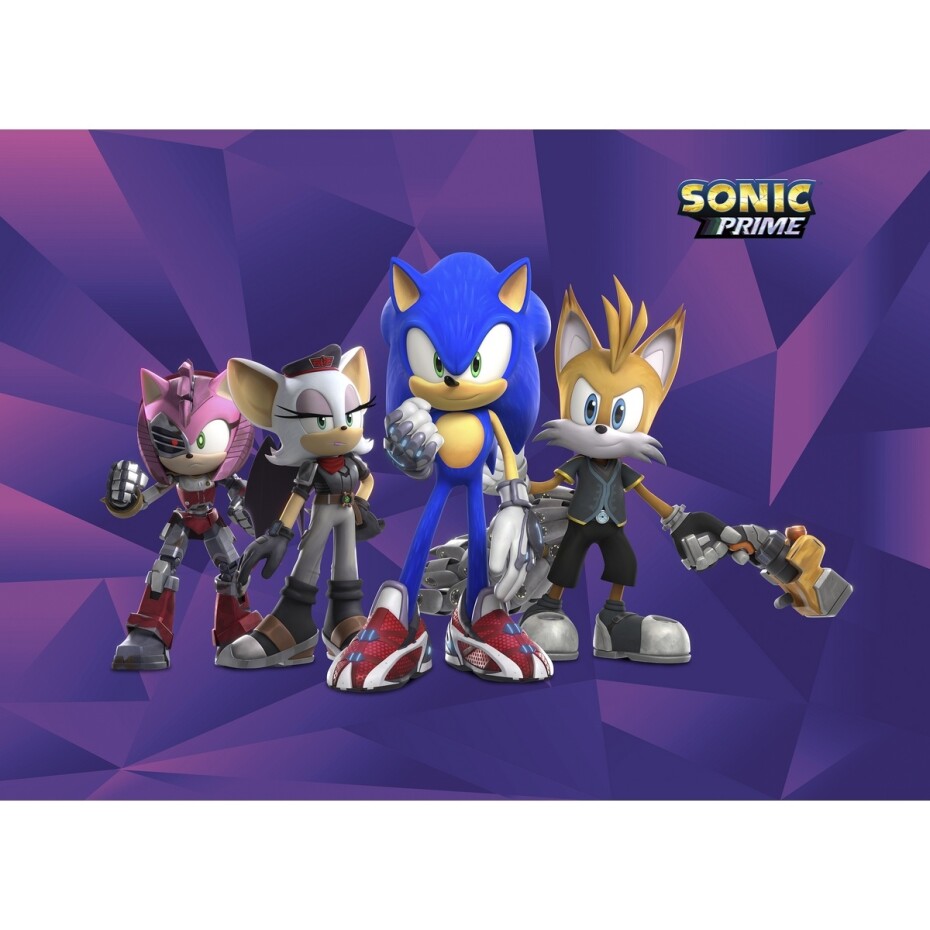 Dětská fototapeta Sonic 254 x 182 cm, 4 díly - main (0)