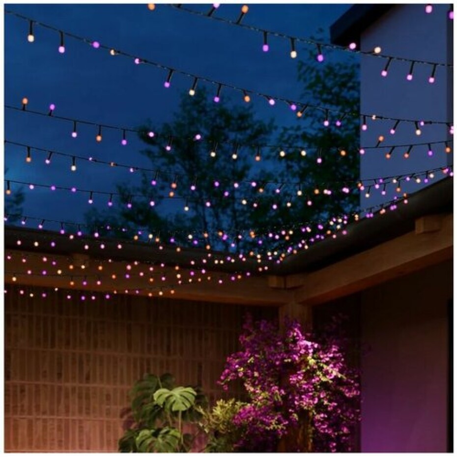 Philips Hue 8720169246621 světelný LED Waca řetěz Festavia, 1x 14 W 2000-6500K RGB IP54, 20 m - main (4)