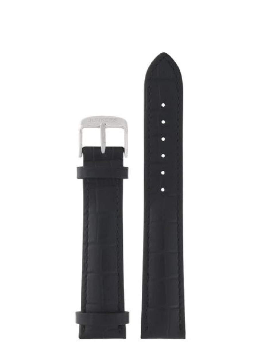 Kožený řemínek Junkers XL 20mm - černý/croco - main (0)