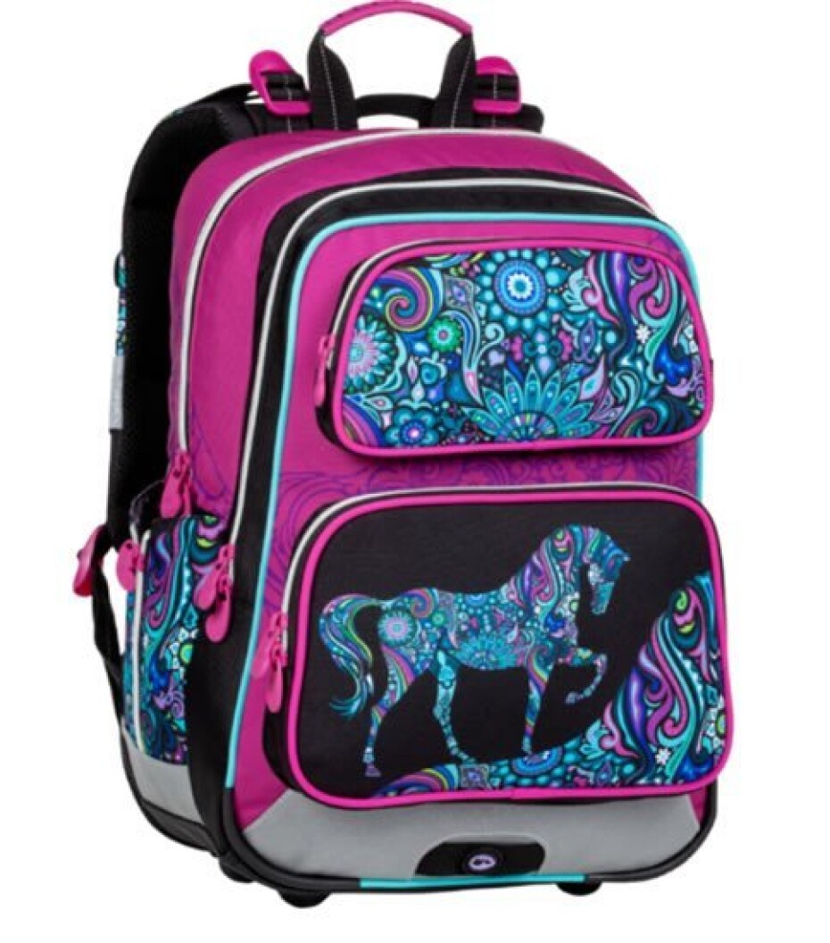 Bagmaster Batoh pro prvňáčky GEN 20 A PINK/BLACK/VIOLET/BLUE - main (0)
