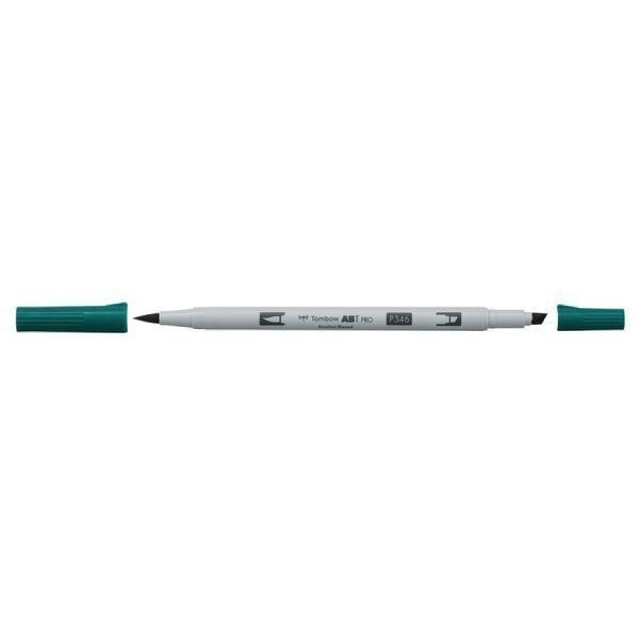 Tombow Oboustranný štětcový lihový fix ABT PRO - sea blue - main (0)