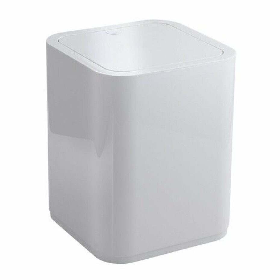 GEDY 630922 Seventy odpadkový koš výklopný, 8 l, bílá - main (0)