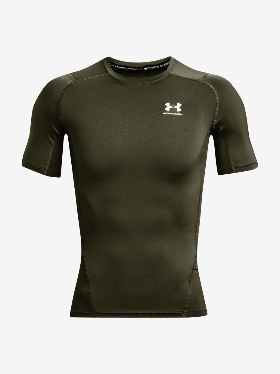 Pánské tričko Under Armour HeatGear Comp SS-GRN XL - main (4)