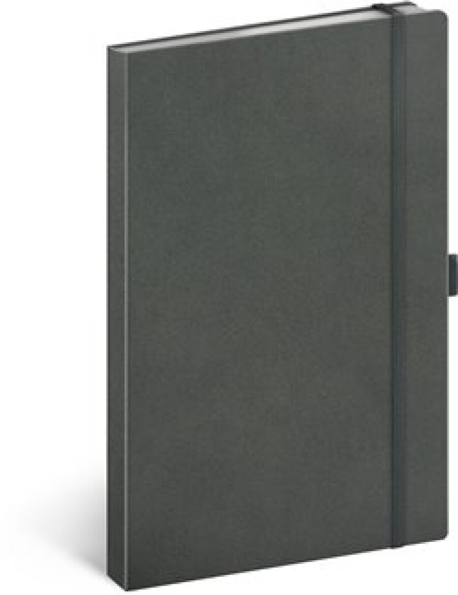 Presco Group Notes Šedý, linkovaný, 13 × 21 cm - main (0)