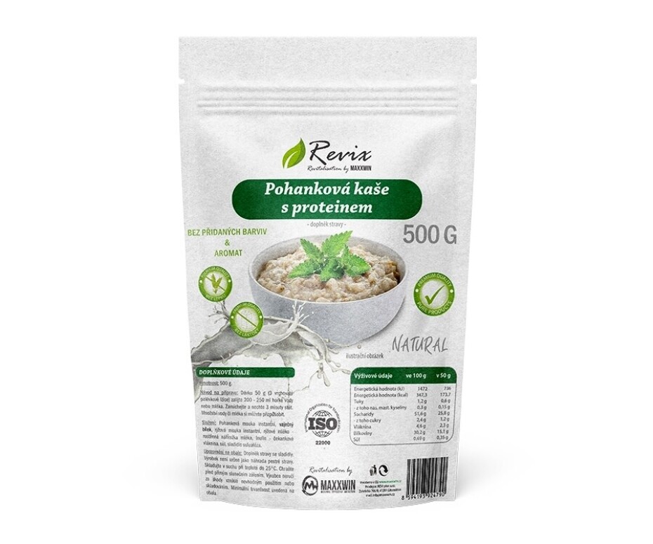 MAXXWIN POHANKOVÁ KAŠE PROTEINOVÁ 500 g - main (0)