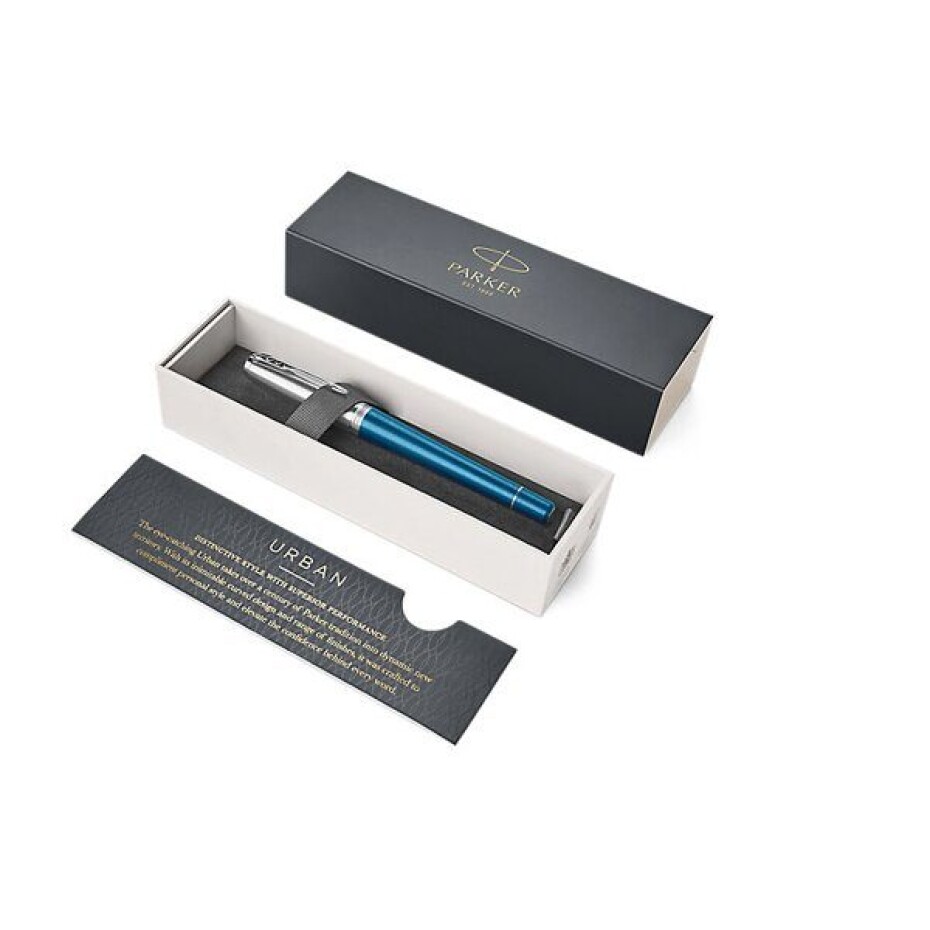 Plnicí pero Parker Urban Premium Dark Blue CT 1502/413156 - hrot F (slabý) - main (2)
