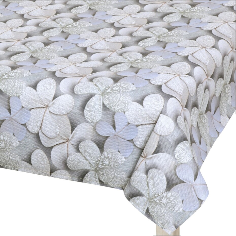 Bellatex Ubrus DITA Květ šedá, 120 x 160 cm - main (0)
