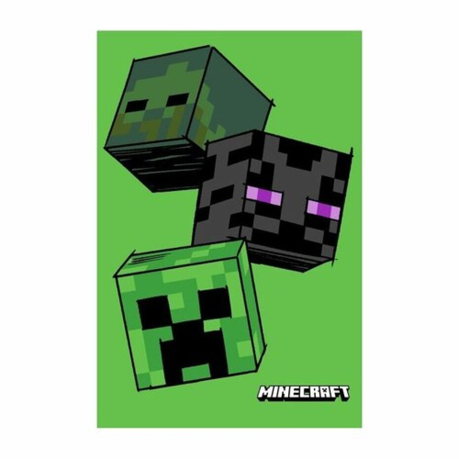 Jerry Fabrics Dětská fleecová deka Minecraft The Mobs, 100 x 150 cm - main (0)