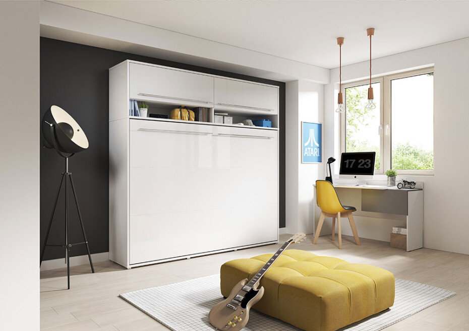 Dig-net nábytek Nástavec na sklápěcí postel Lenart CONCEPT PRO CP-09 Barva: Bílá - main (5)