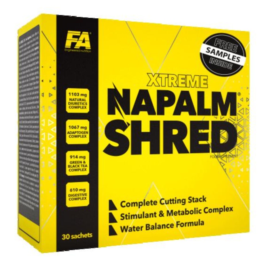 Fitness Authority Xtreme Napalm SHRED 30 Sáčků - main (0)