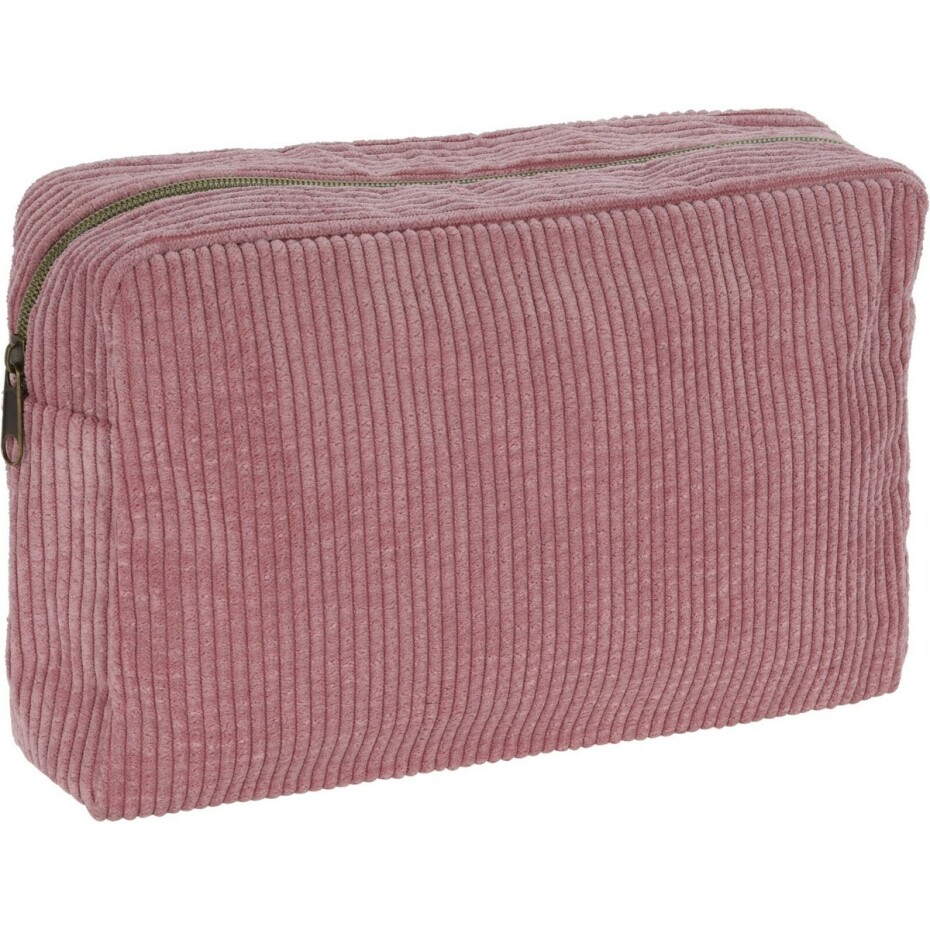Manšestrová kosmetická taška - main (0)