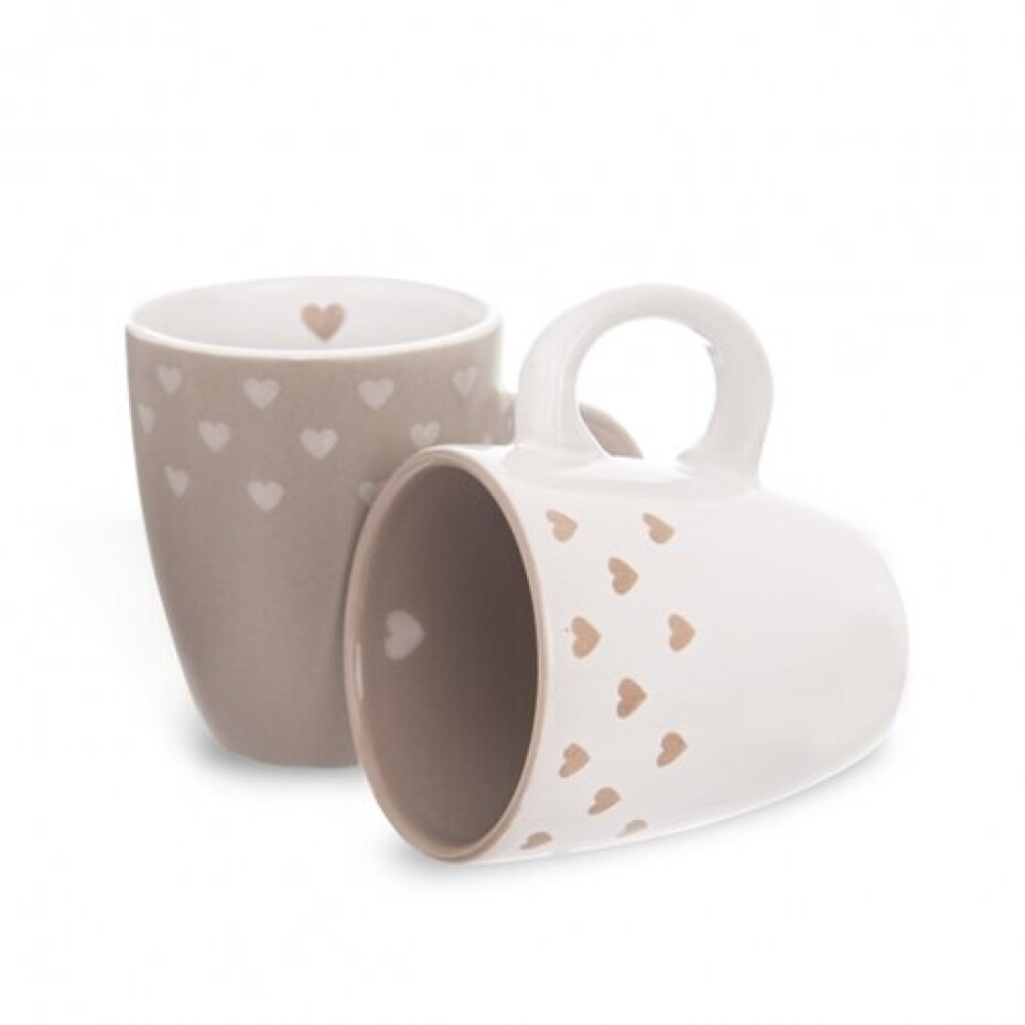 Orion 2dílná sada keramických hrnků Love Me, 140 ml - main (0)