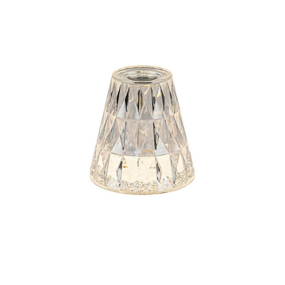 Rabalux 76004 stolní LED lampa Siggy, průhledná - main (1)