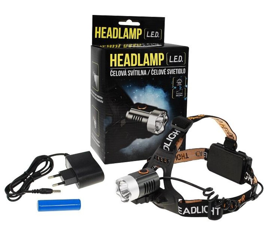 Calter Čelovka PROFI nabíjecí, 5W-CREE, 400lum - main (0)
