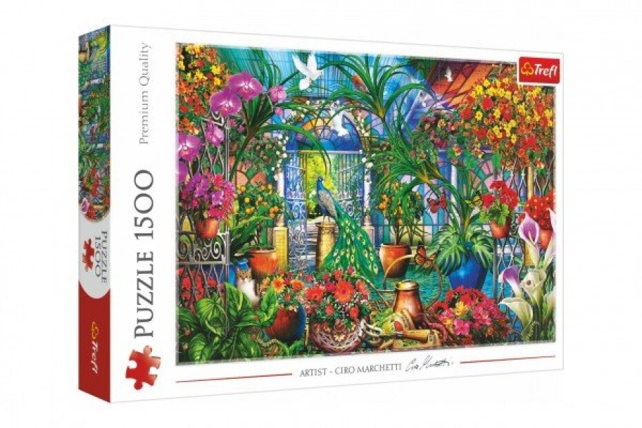 Trefl Puzzle Tajná zahrada/1500 dílků - main (0)