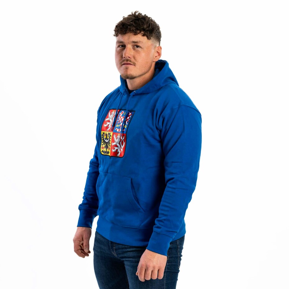 Pánská mikina Kappa  Logo Nathan Statní Znak Potisk Royal XL - main (2)