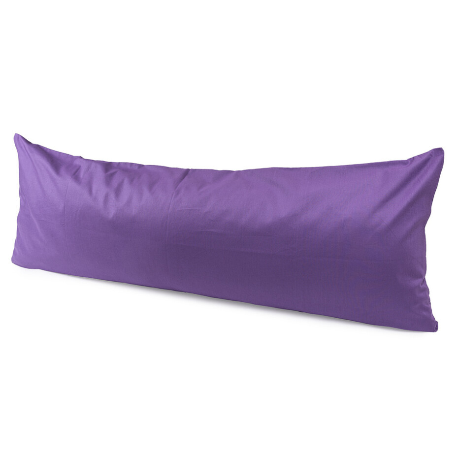 4Home povlak na Relaxační polštář Náhradní manžel tmavě fialová, 50 x 150 cm - main (1)