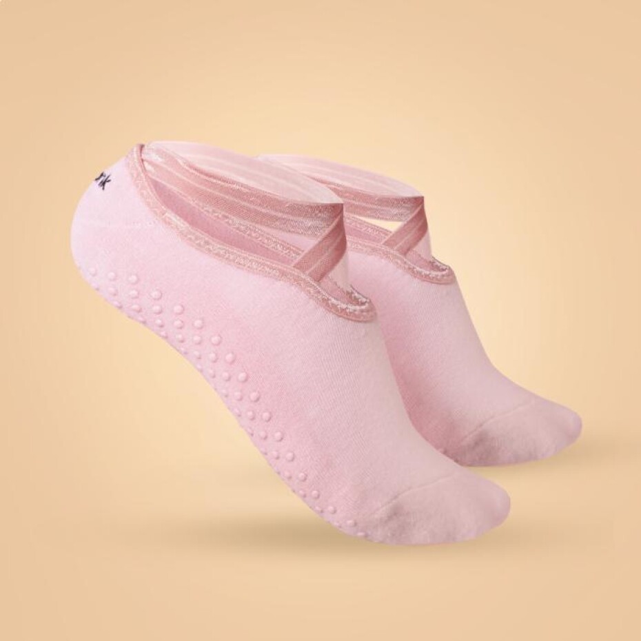 BeastPink Ponožky Grip Yoga Socks Pink - main (0)