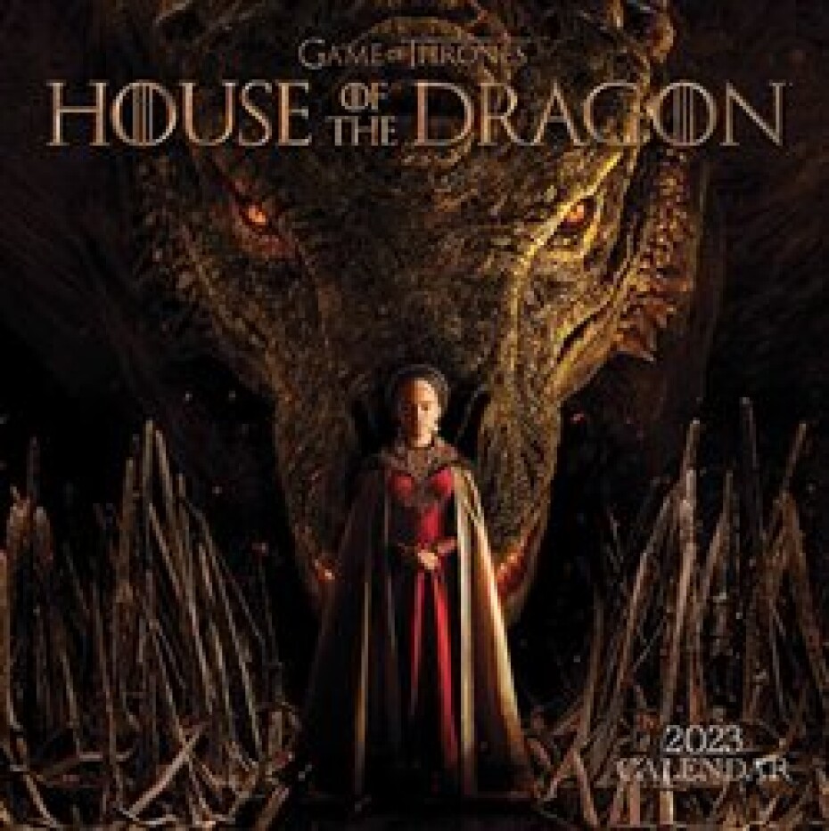 Kalendář Game of Thrones. House of the Dragon 2023 - main (0)