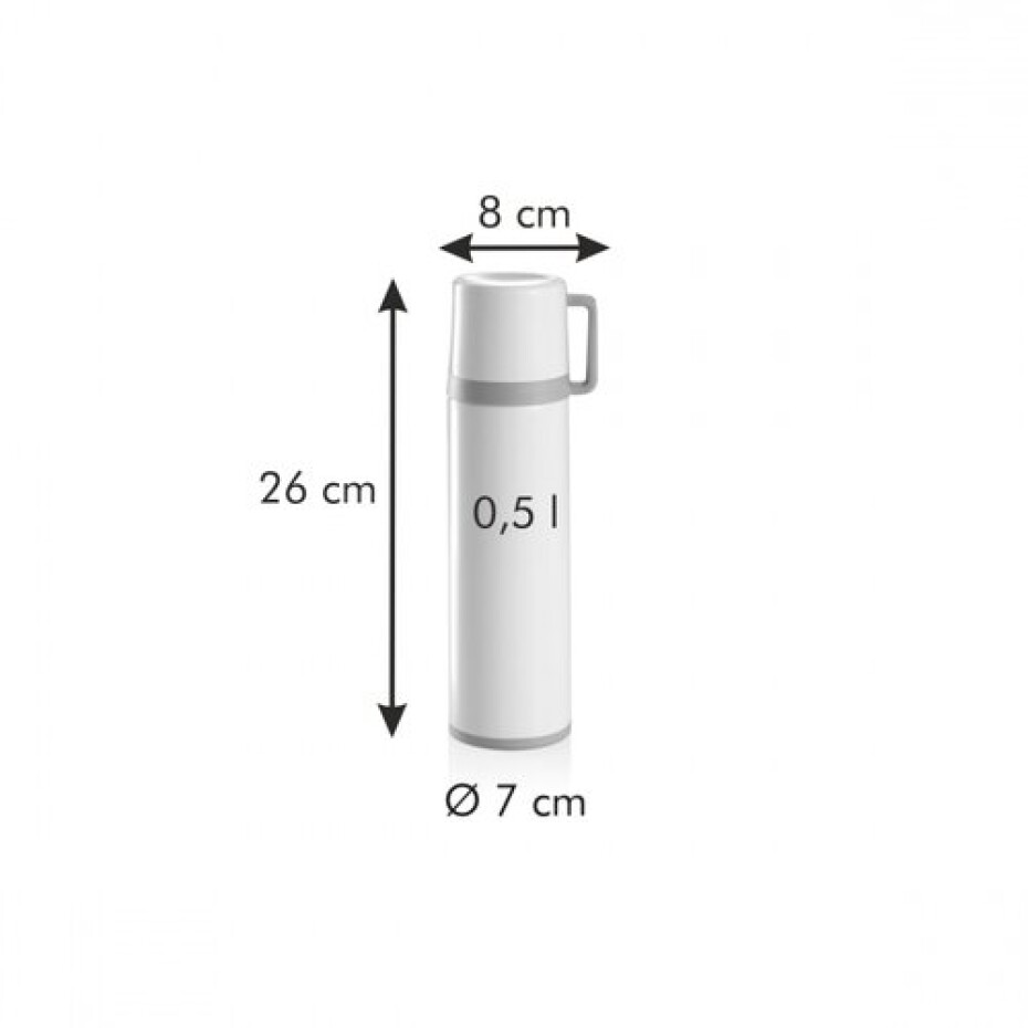 Tescoma Termoska s hrníčkem CONSTANT CREAM, 0,5 l, 0,5 l - main (2)