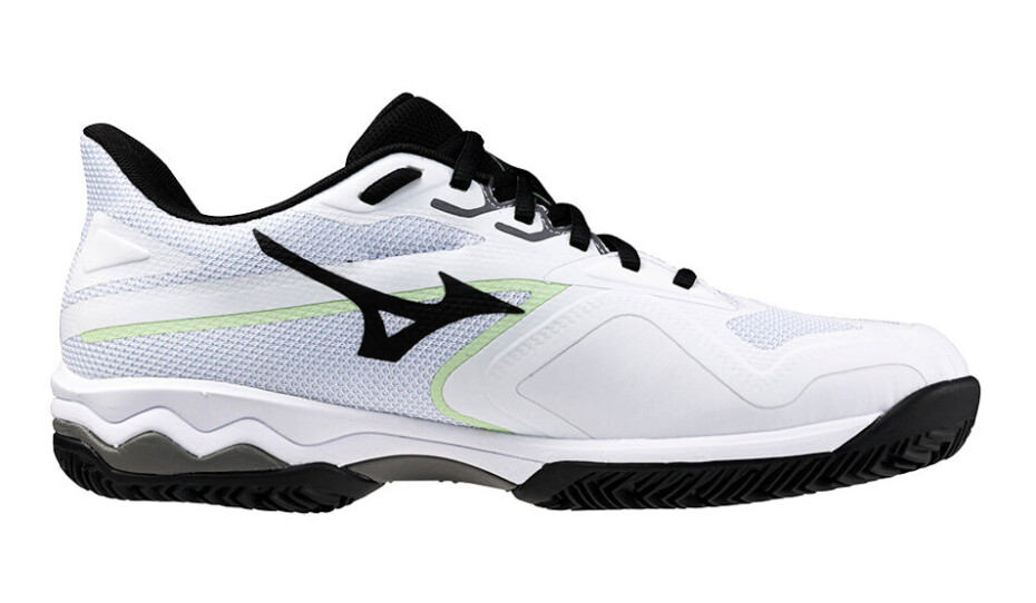 Pánská tenisová obuv Mizuno Wave Exceed LIGHT 2 CC White/Metallic Gray/Black  EUR 44,5 - main (1)