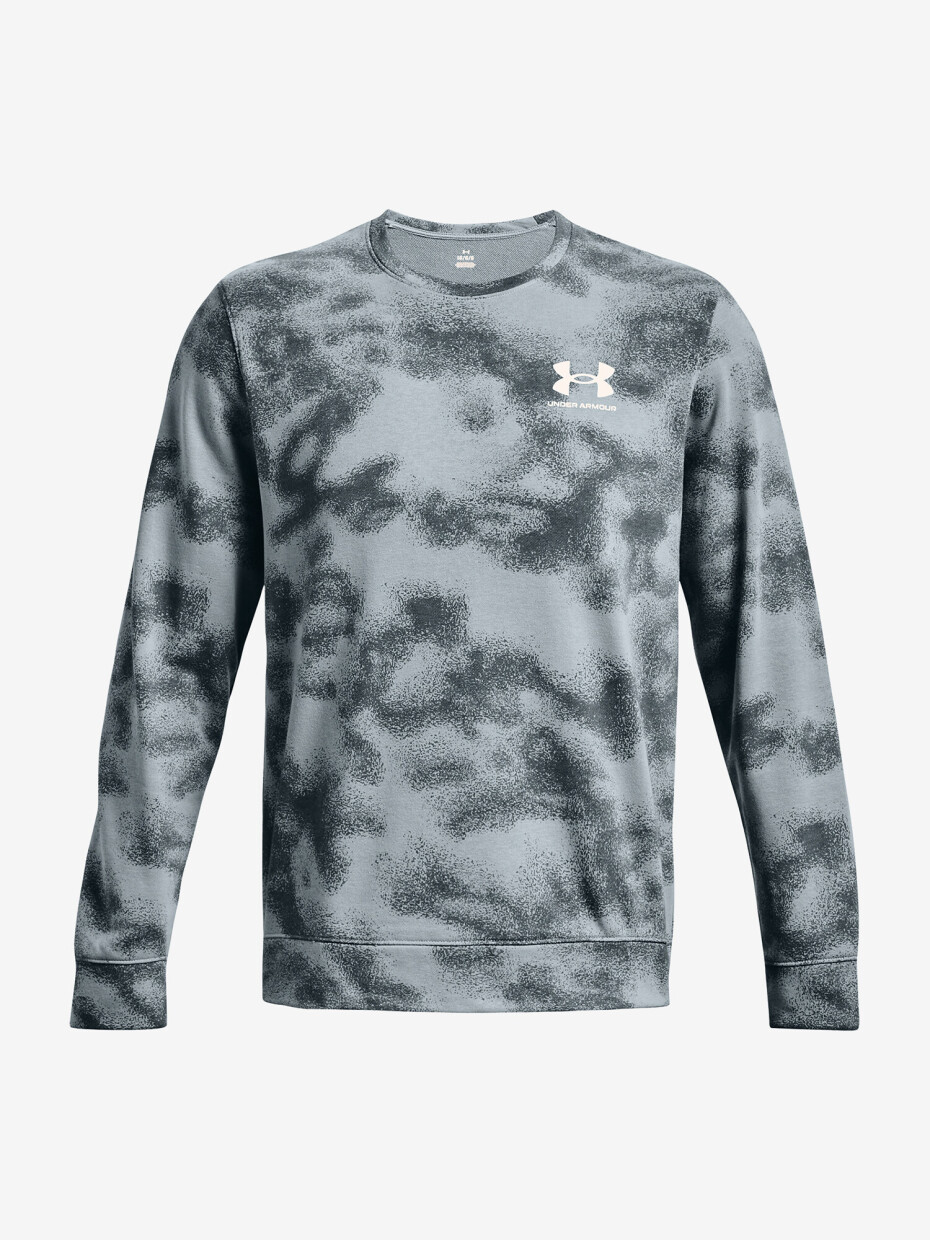 Pánská mikina Under Armour  Rival Terry Nov Crew-BLU L - main (4)