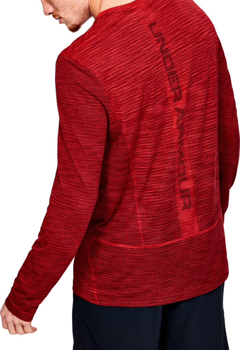 Under Armour pánské triko Vanish Seamlessr LS Nov 1 červené - main (3)