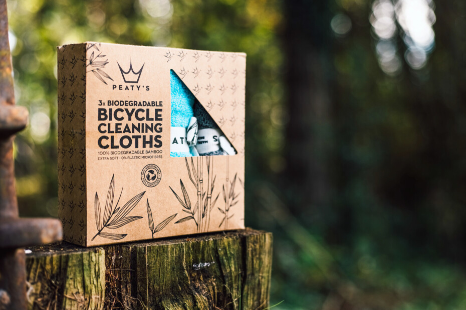 Peaty's Bamboo Bicycle Cleaning Cloths Čistící utěrky 3 ks - main (6)