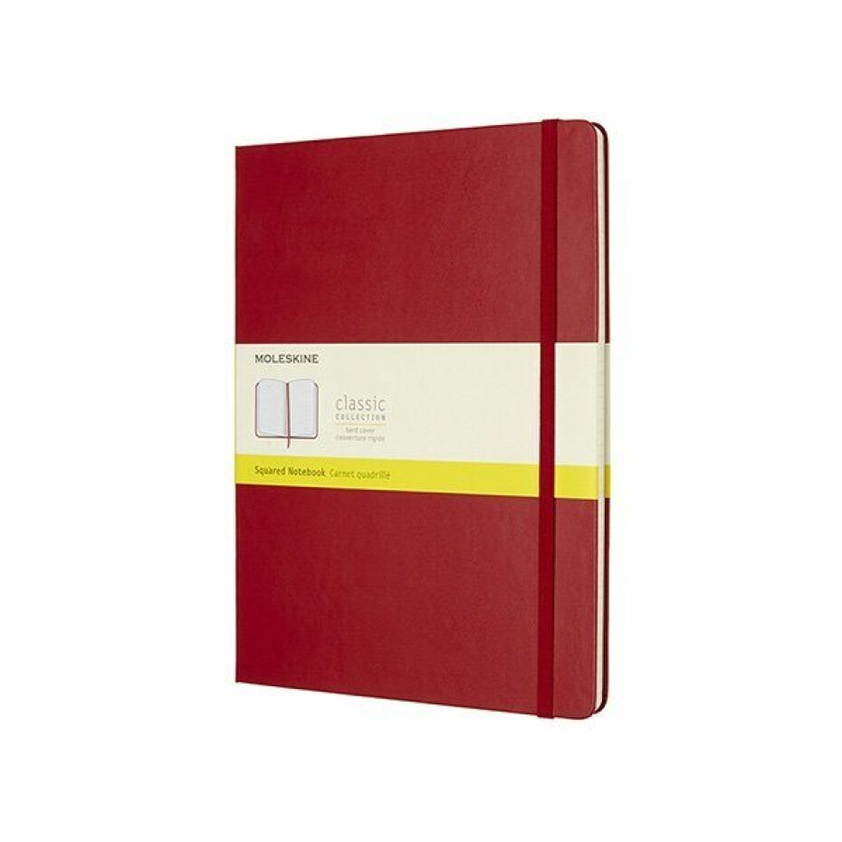 Zápisník Moleskine VÝBĚR BAREV - tvrdé desky - XL, čtverečkovaný 1331/11193 - Zápisník Moleskine - tvrdé desky černý - main (4)