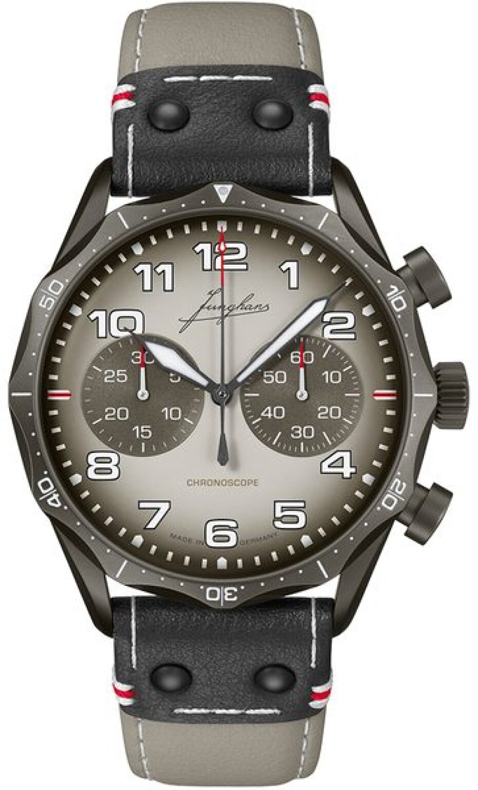 Junghans Meister Pilot Chronoscope Desert 27/3398.00 - main (0)