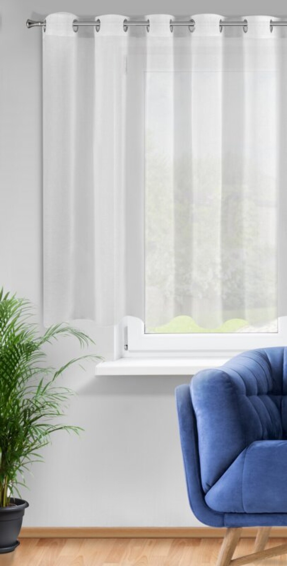 ArtFir Záclona VIOLA K | bílá 300 x 145 cm - main (1)