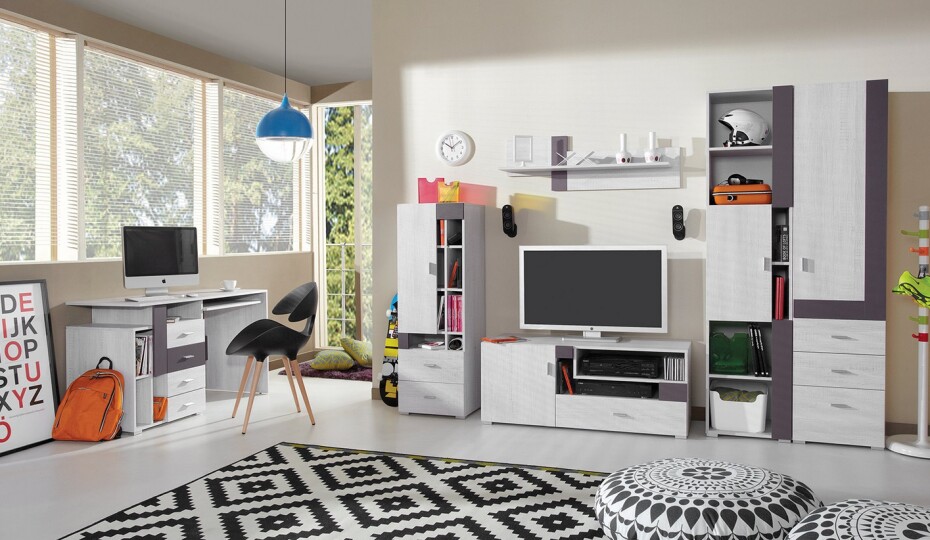 Meblar Komoda NEXT NX10 Barva: Šedá - main (7)