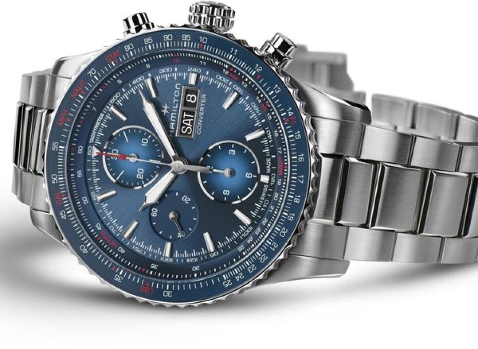 Hamilton Khaki Aviation Converter Auto Chrono H76746140 - main (2)