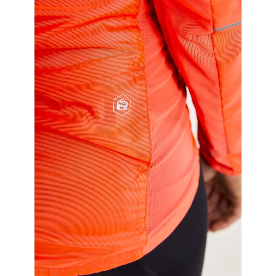 Cyklistická bunda Craft  Essence Light Wind Orange S - main (2)