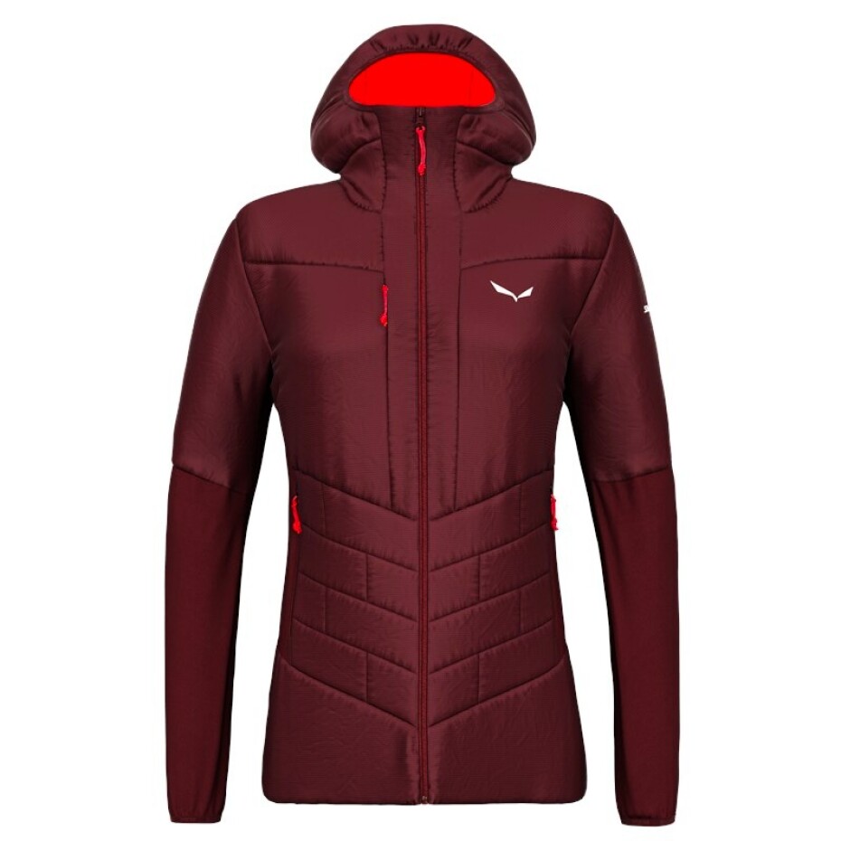 Dámská bunda Salewa  Ortles hybrid tirowool responsive Syrah 36 - main (0)