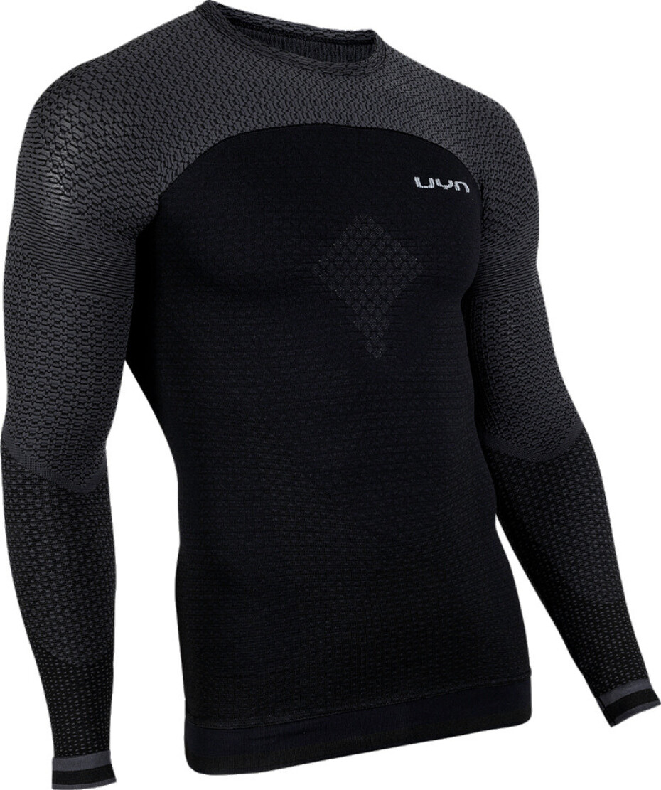 Pánské tričko UYN  Running Alpha OW Shirt LS S, černá - main (1)