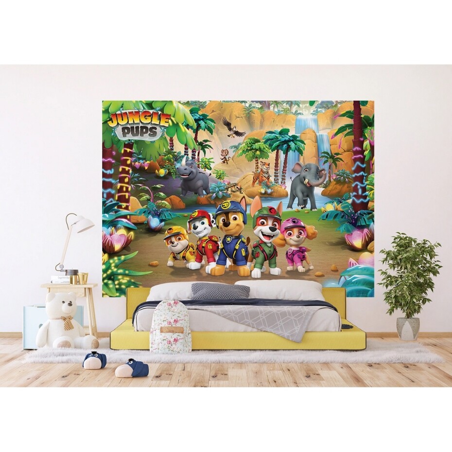 Dětská fototapeta Paw Patrol Jungle Pups 252 x 182 cm, 4 díly - main (2)
