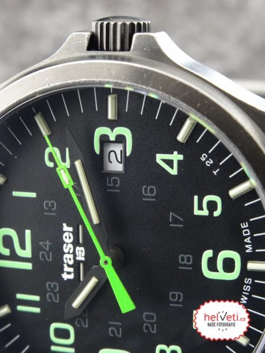 Traser P67 Officer Pro GunMetal Black/Lime Ocel - main (5)
