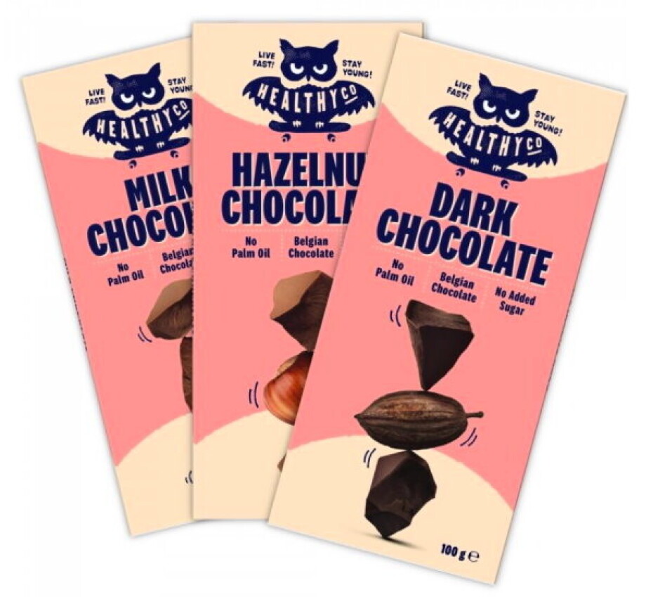 HealthyCo Chocolate 100 g mléčná čokoláda - main (0)