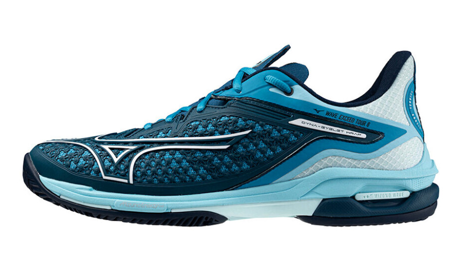 Pánská tenisová obuv Mizuno Wave Exceed TOUR 6 CC Moroccan Blue/White/Blue Topaz  EUR 45 - main (0)