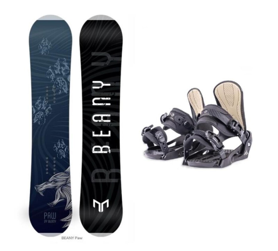 Beany Paw juniorský snowboard + Beany Junior vázání - main (0)