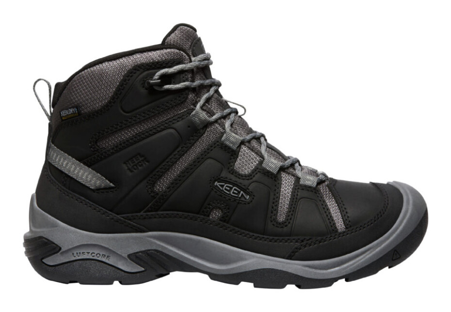 Pánská outdoorová obuv Keen Circadia Mid Wp Black/Steel Grey  US 13 - main (0)