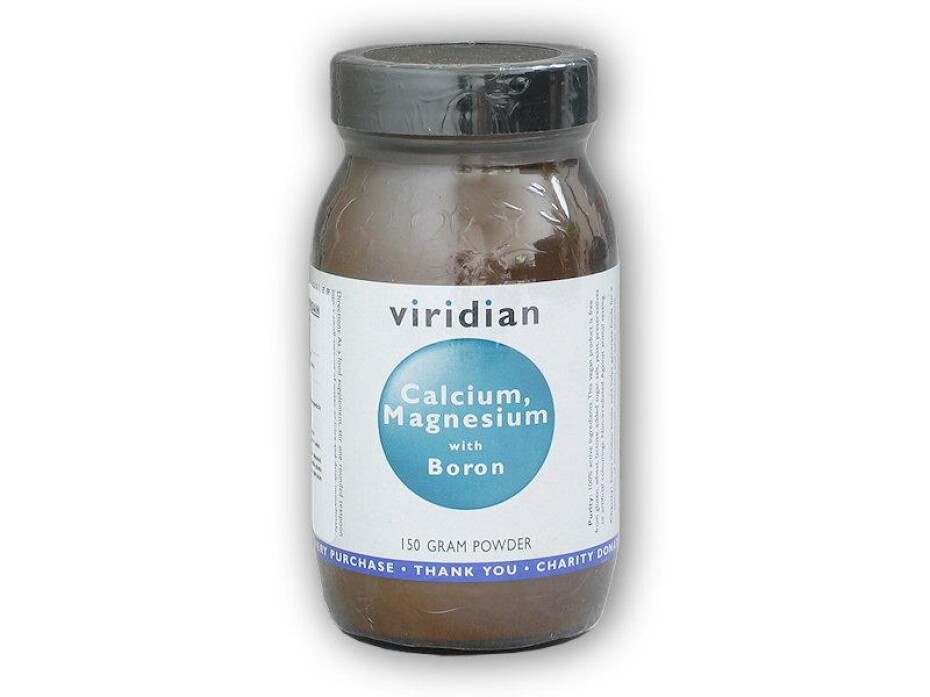 Viridian Calcium Magnesium Boron Powder 150g - main (0)