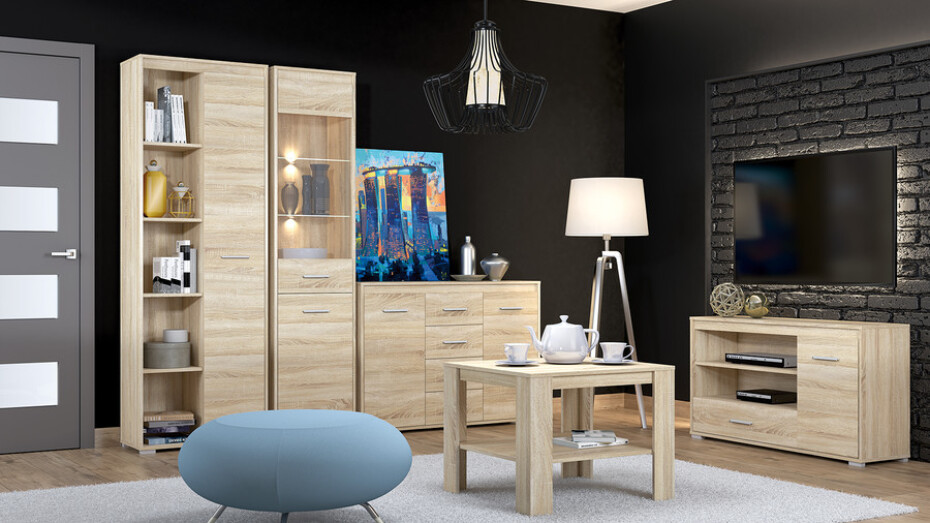 ArtMLM Vitrína JOE 05 s LED osvětlením - main (4)