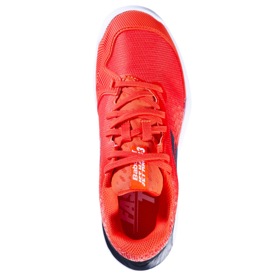 Dětská tenisová obuv Babolat Jet Mach 3 Clay JR Boy Strike Red/White  EUR 36,5 - main (2)
