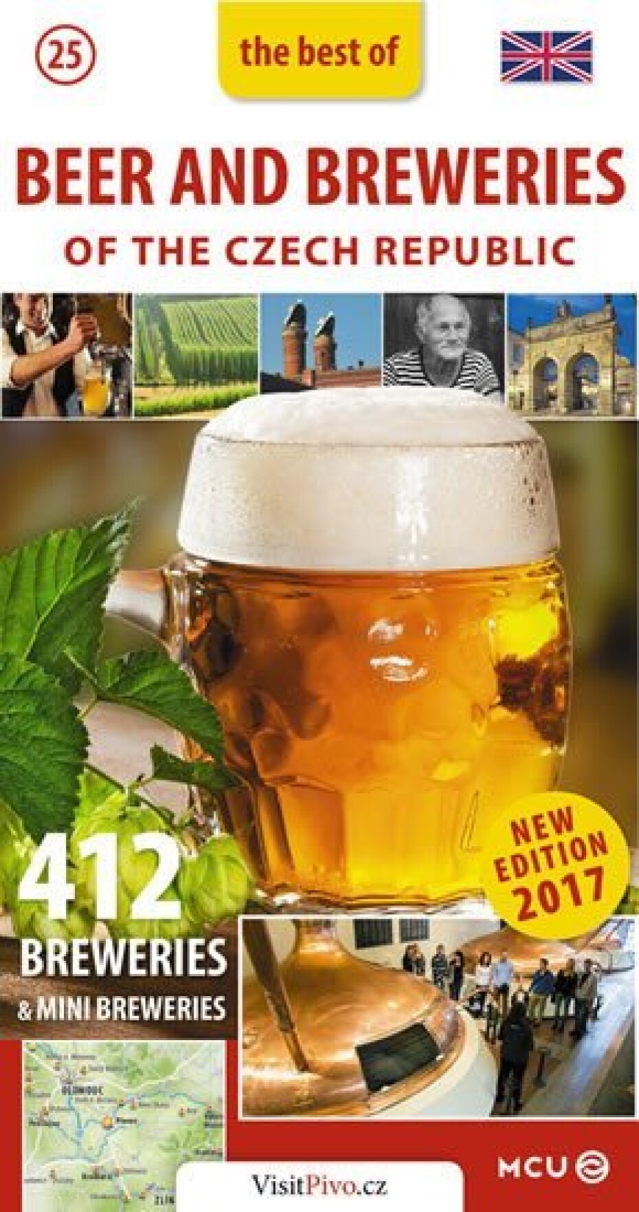Pivo a pivovary Čech, Moravy a Slezska - kapesní průvodce/anglicky - Jan Eliášek - main (0)