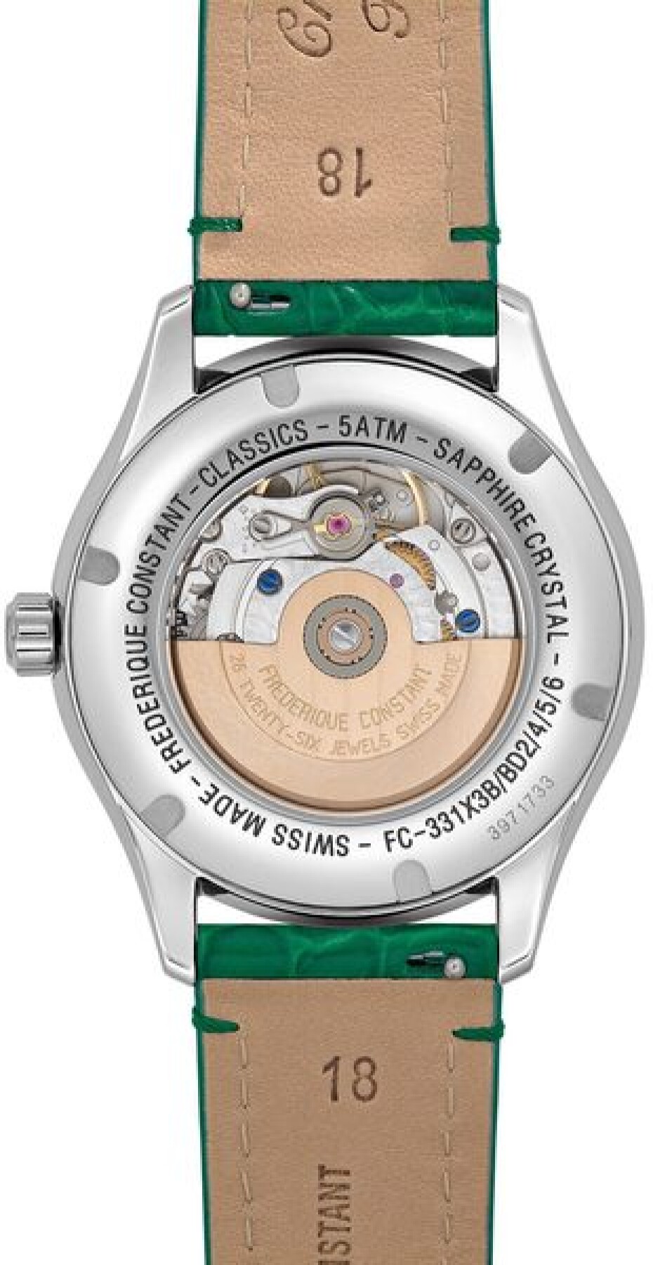 Frederique Constant Classics Ladies Elegance Luna Automatic FC-331MPWGRD3BD6 - main (2)