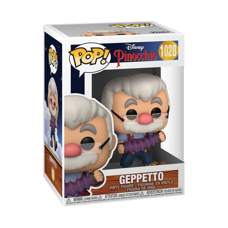 Funko POP Disney: Pinocchio - Geppetto w/Accordion - main (0)